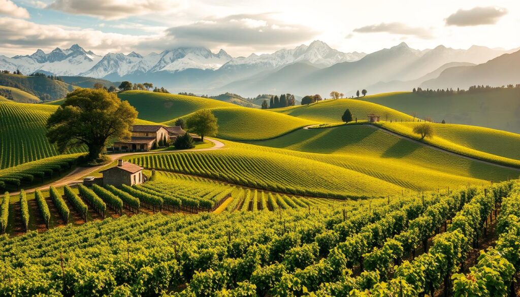krajobraz winiarski Włoch