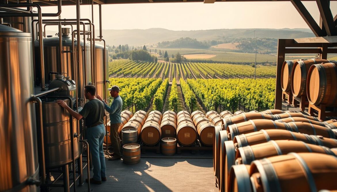 historia produkcji wina