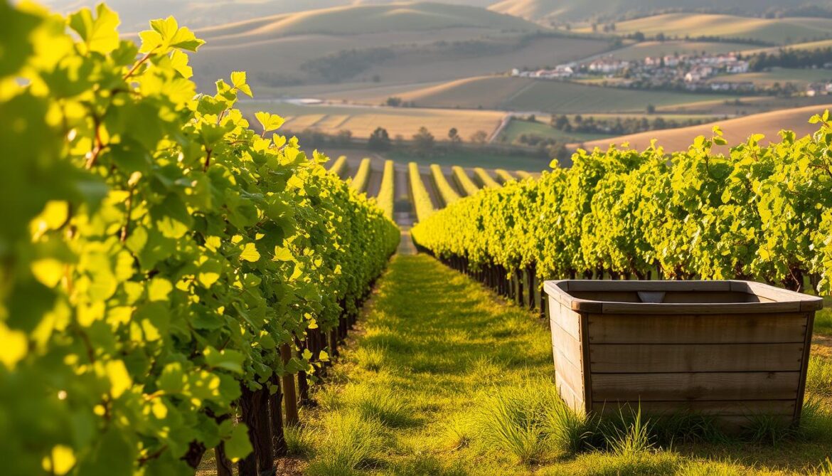 zrównoważone winiarstwo woda