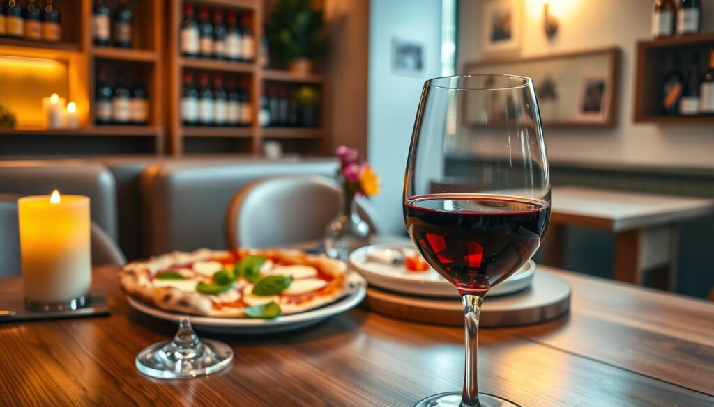 trendy w doborze wina do pizzy