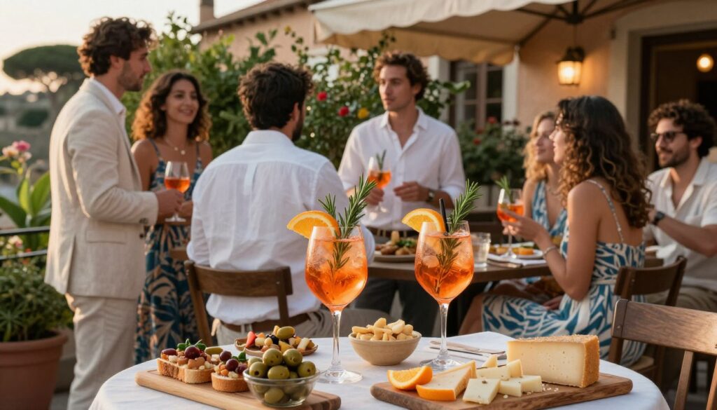 włoska kultura aperitivo