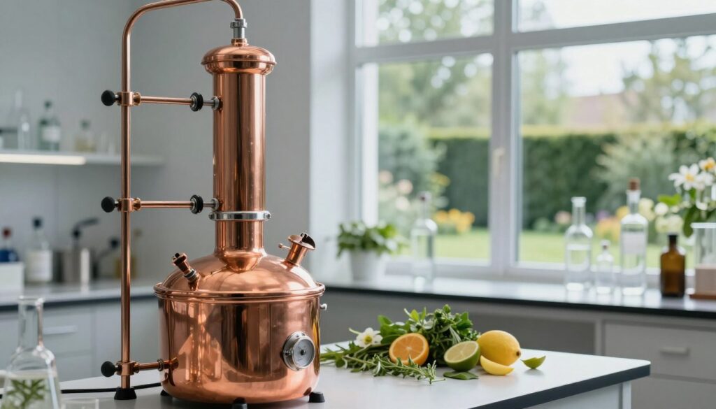 proces destylacji wódki bezalkoholowej