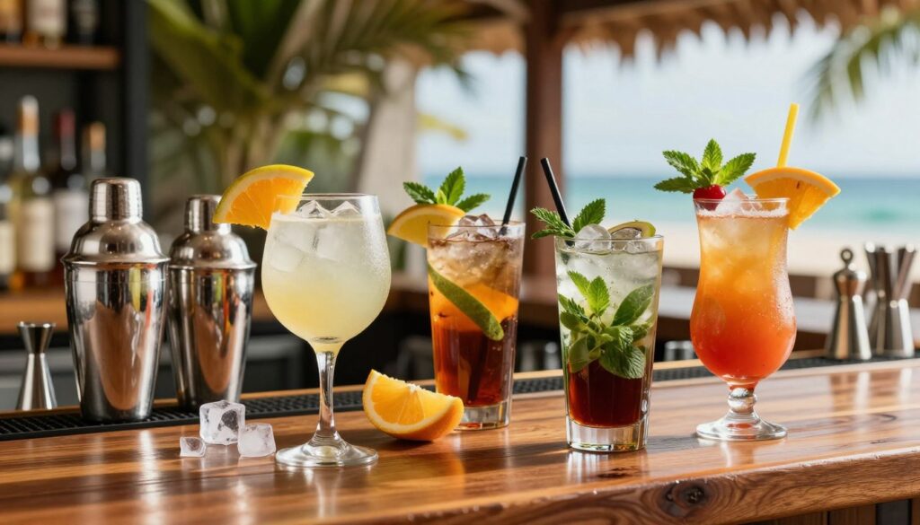 Rum w koktajlach i drinkach