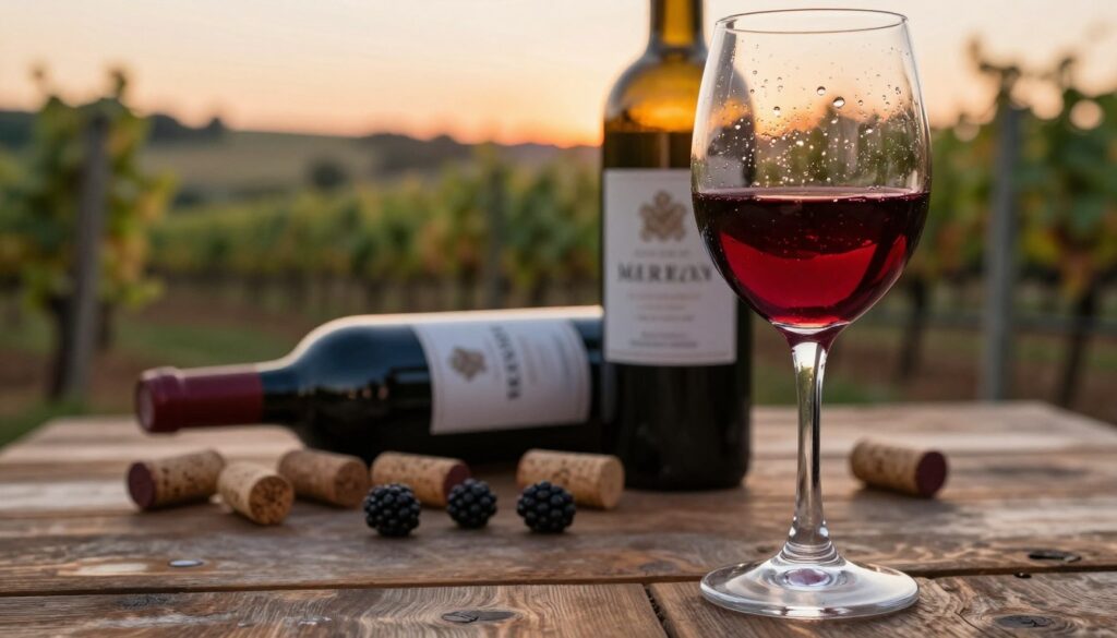 merlot wino