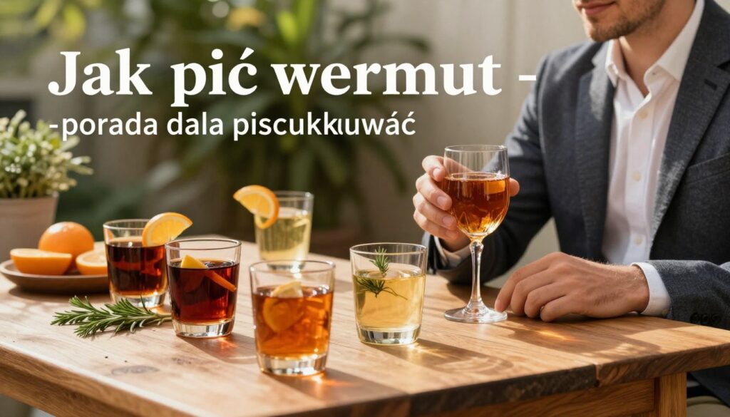 jak pić wermut